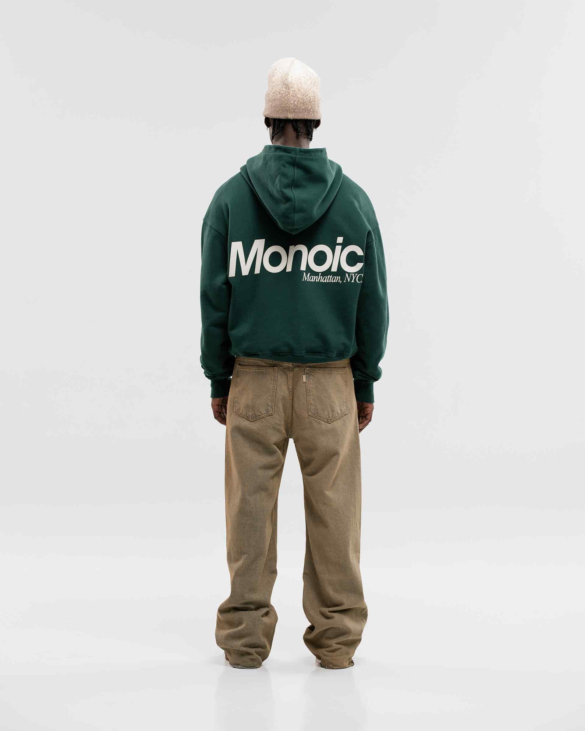Hoodie Manhattan - Forest Green - miniatura 8