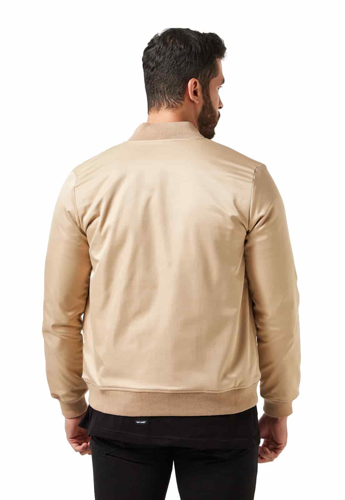 Chaqueta bomber camel - miniatura 2