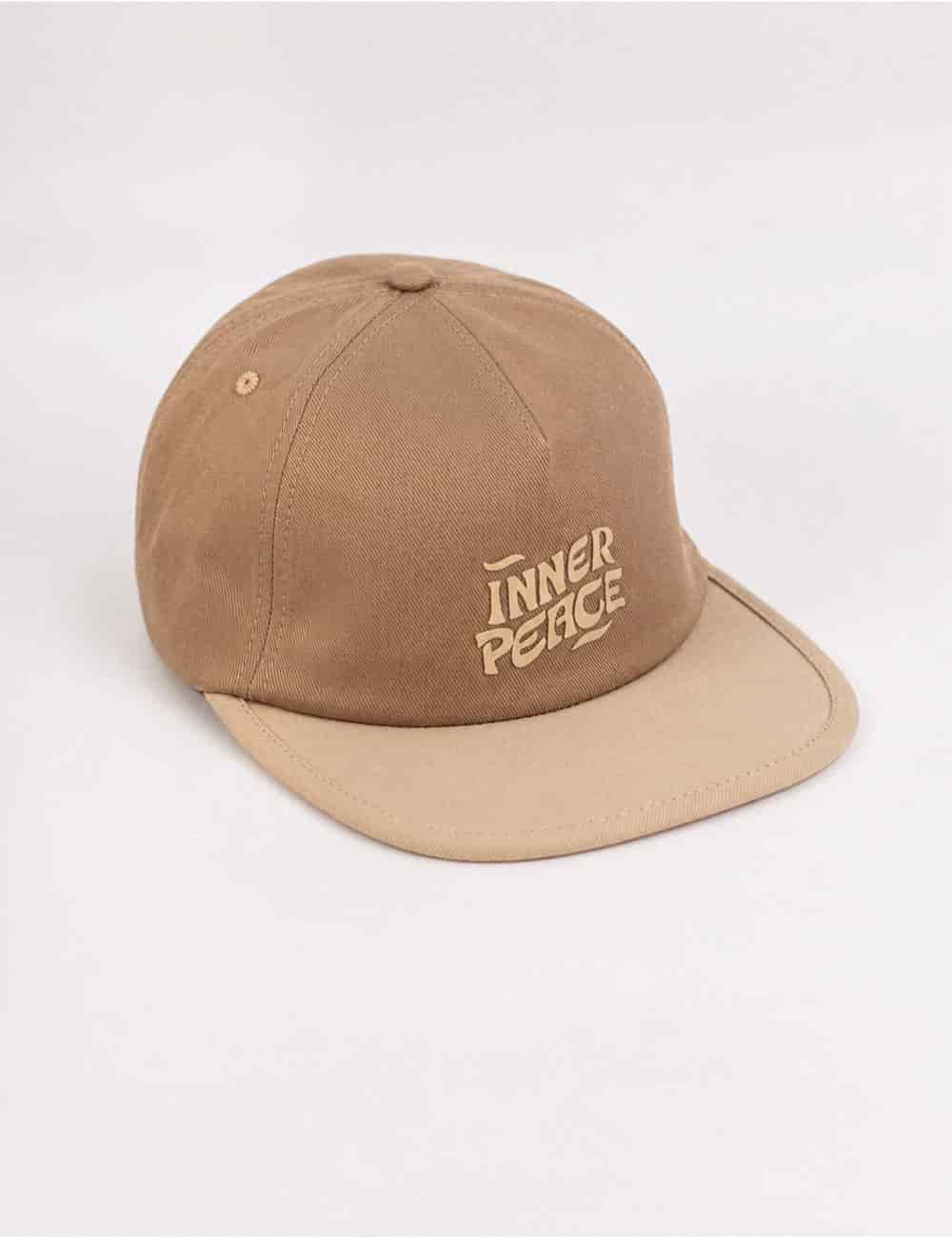 Gorra desestructurada Inner Peace caqui+beige - miniatura 1