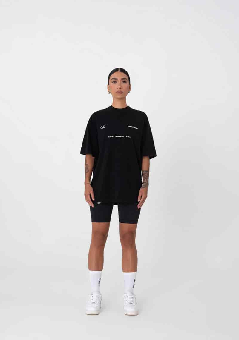Uncontrolled black t-shirt - miniatura 7