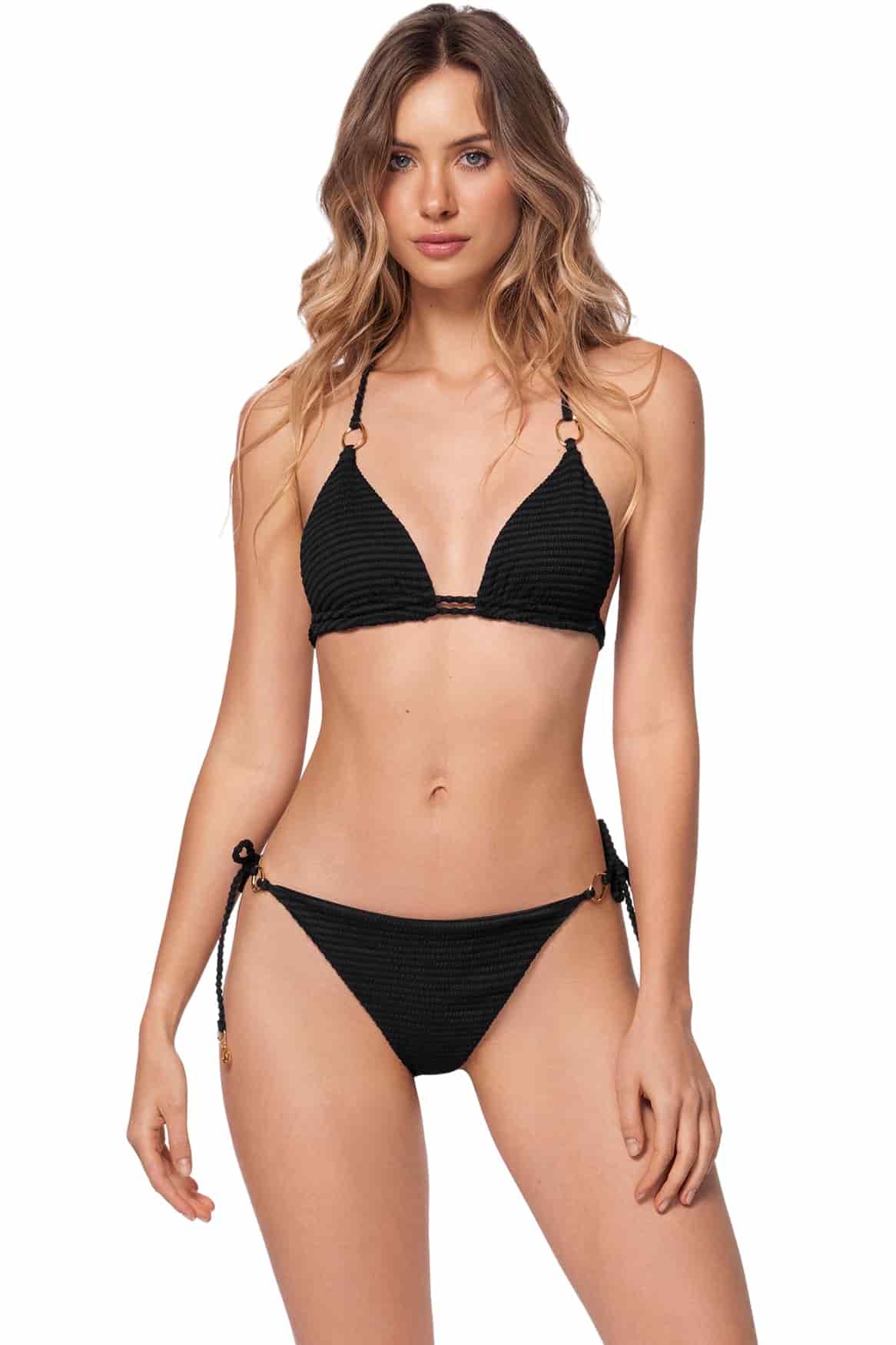 TOP DE BIKINI APRIL NOIR - miniatura 1