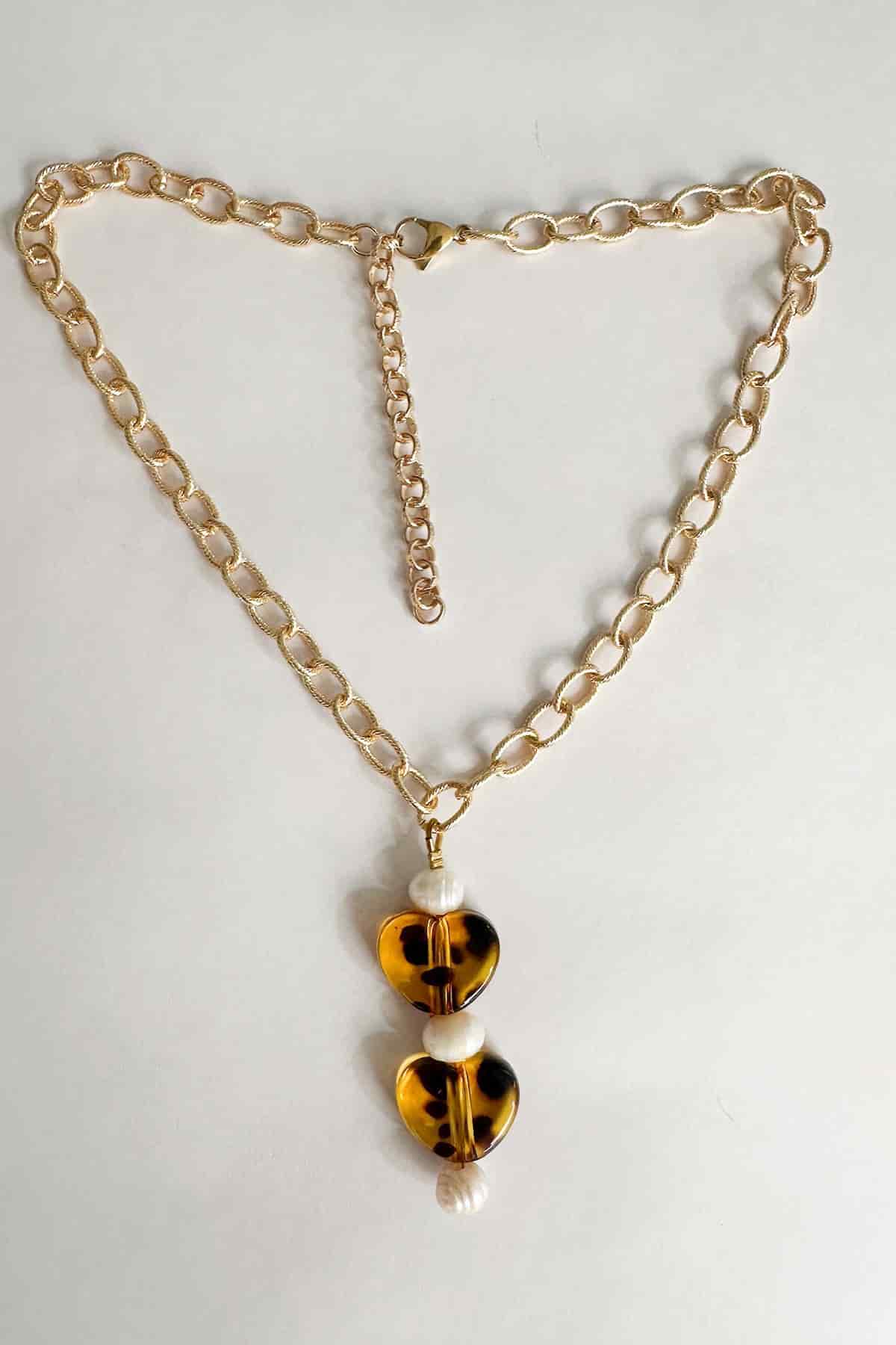 Collar Nacar Corazon - miniatura 2