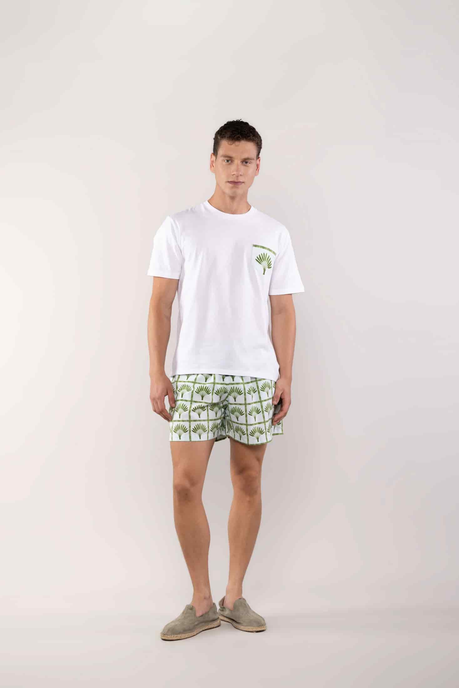 Men's cotton t-shirt palmar pocket - miniatura 3