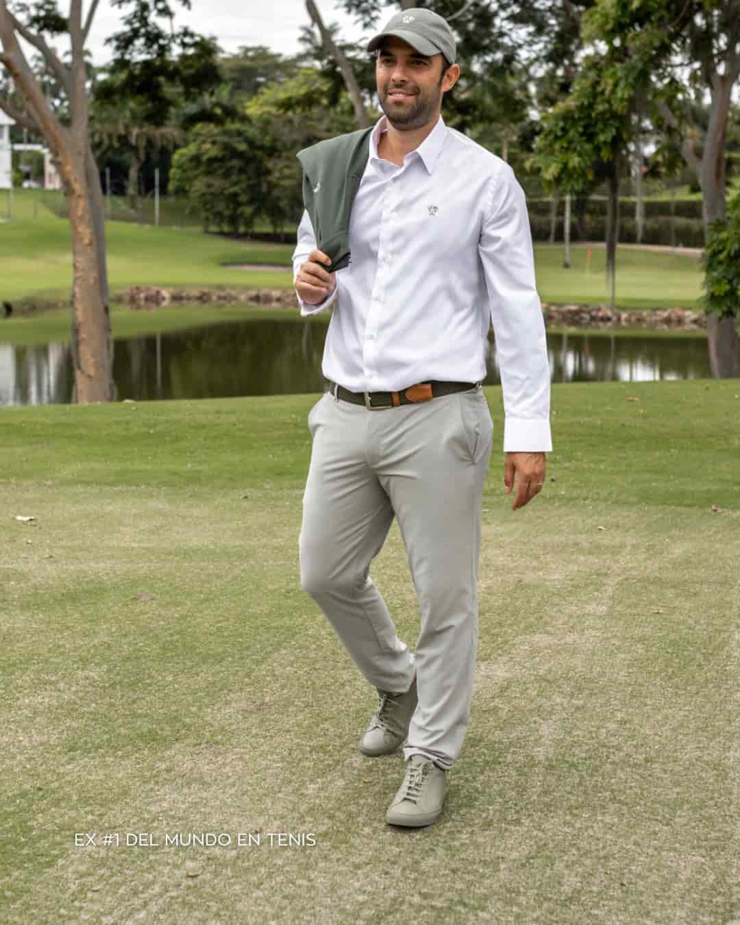 Pantalon Performance Antimanchas Gris Claro - miniatura 17