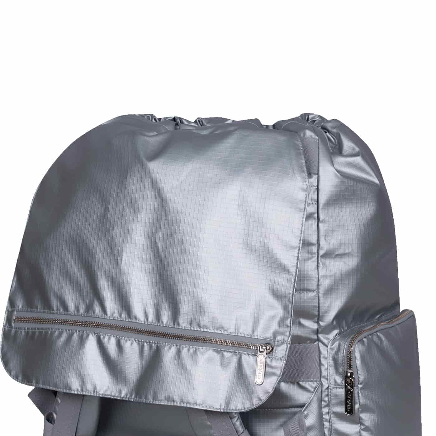 Morral Mochilero Pequeno  ULTRA Estampado Silver Citybags Multicolor - miniatura 8