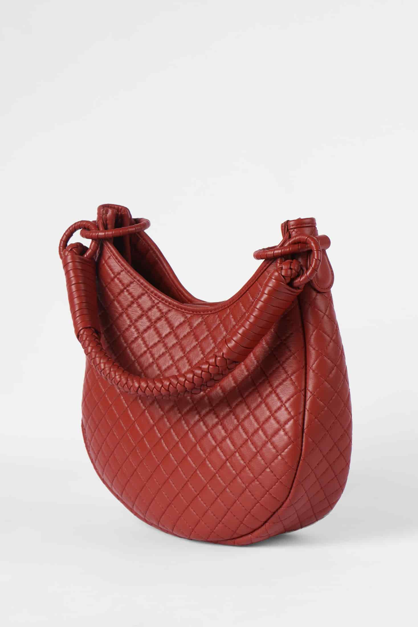 Saddle Shoulder Bag, Brick - miniatura 4