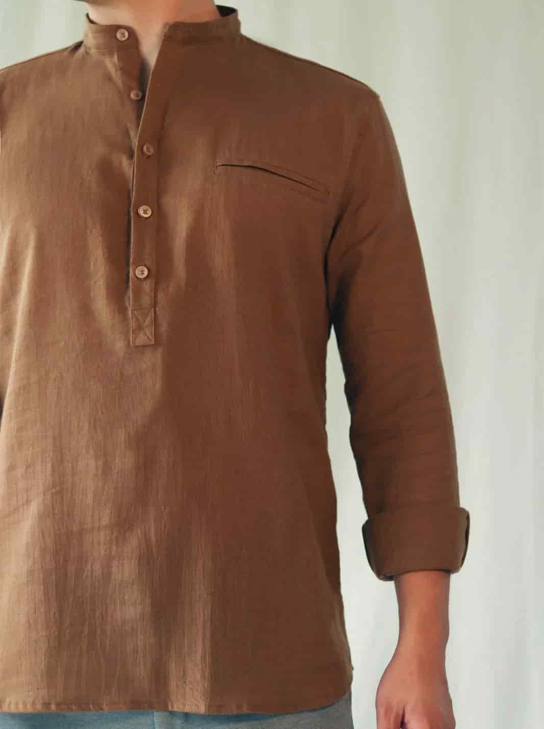 CAMISA BOHEMIA LINO ALGODÓN - miniatura 2