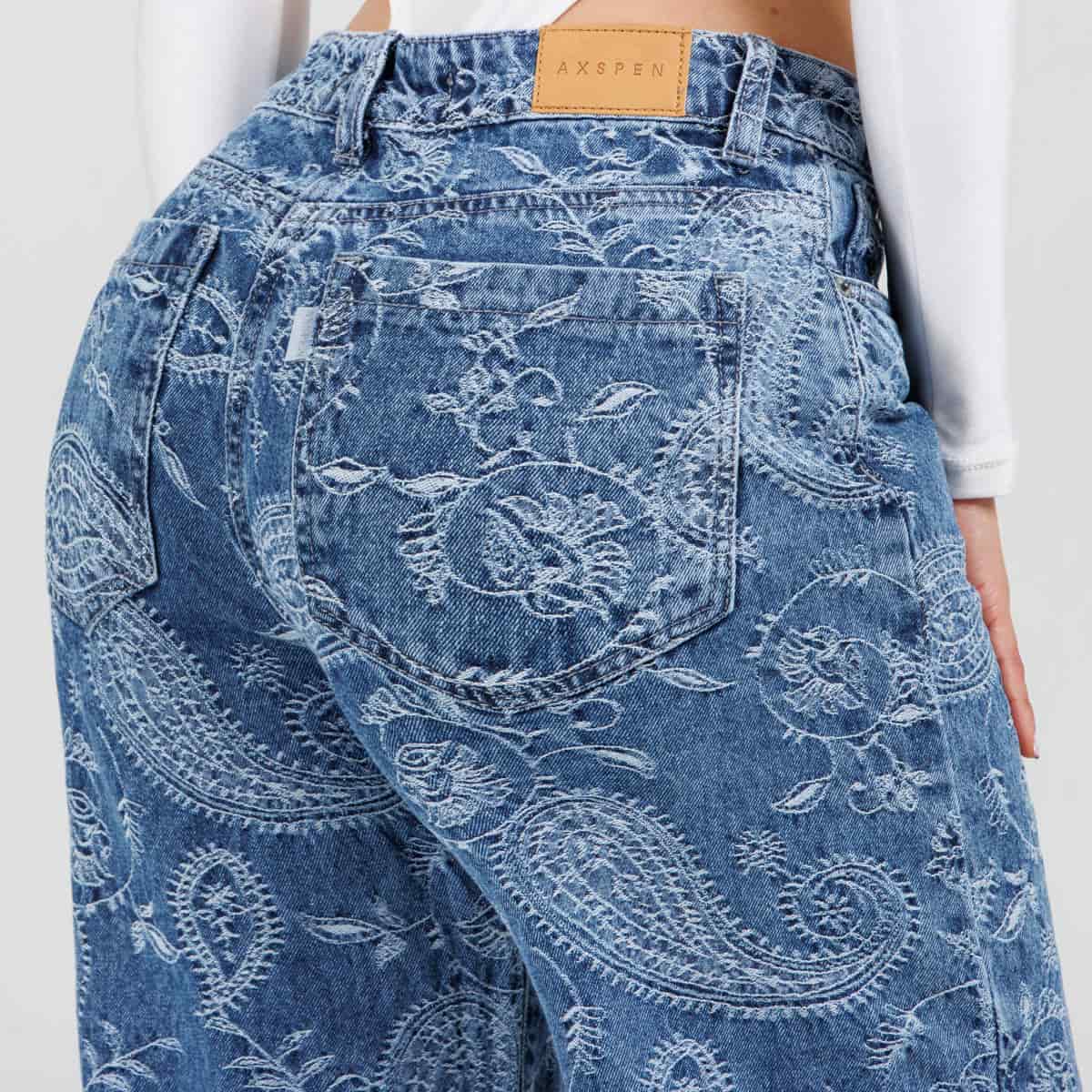 Jean Wide Leg Ax-3108 Rigido - miniatura 4