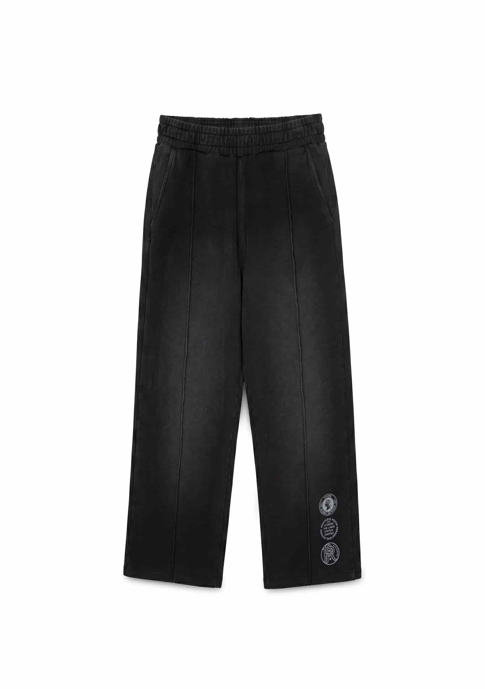 Across The Lines Black Jogger - miniatura 1