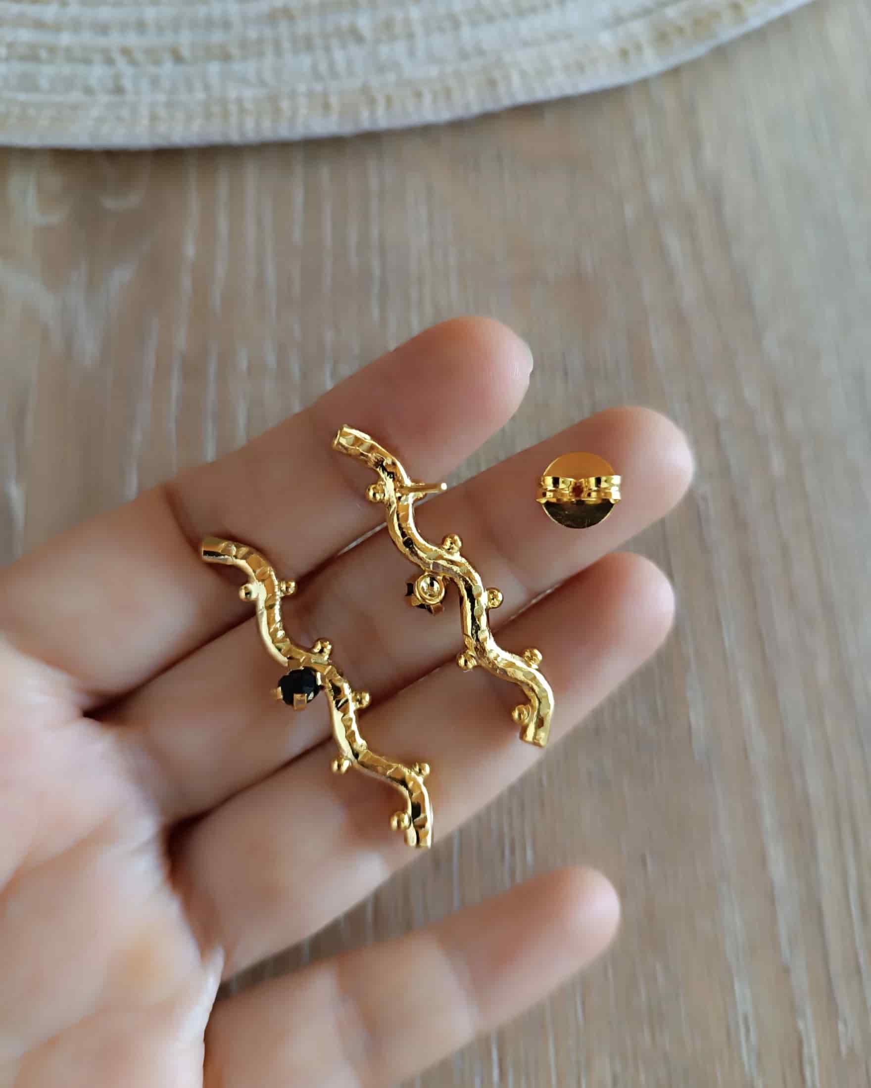 Aretes rama Jasmine - miniatura 5