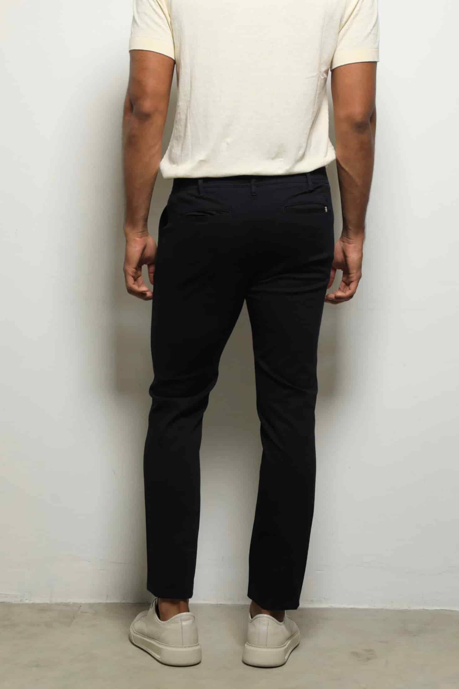Pantalón Chino Pique Navy - miniatura 5