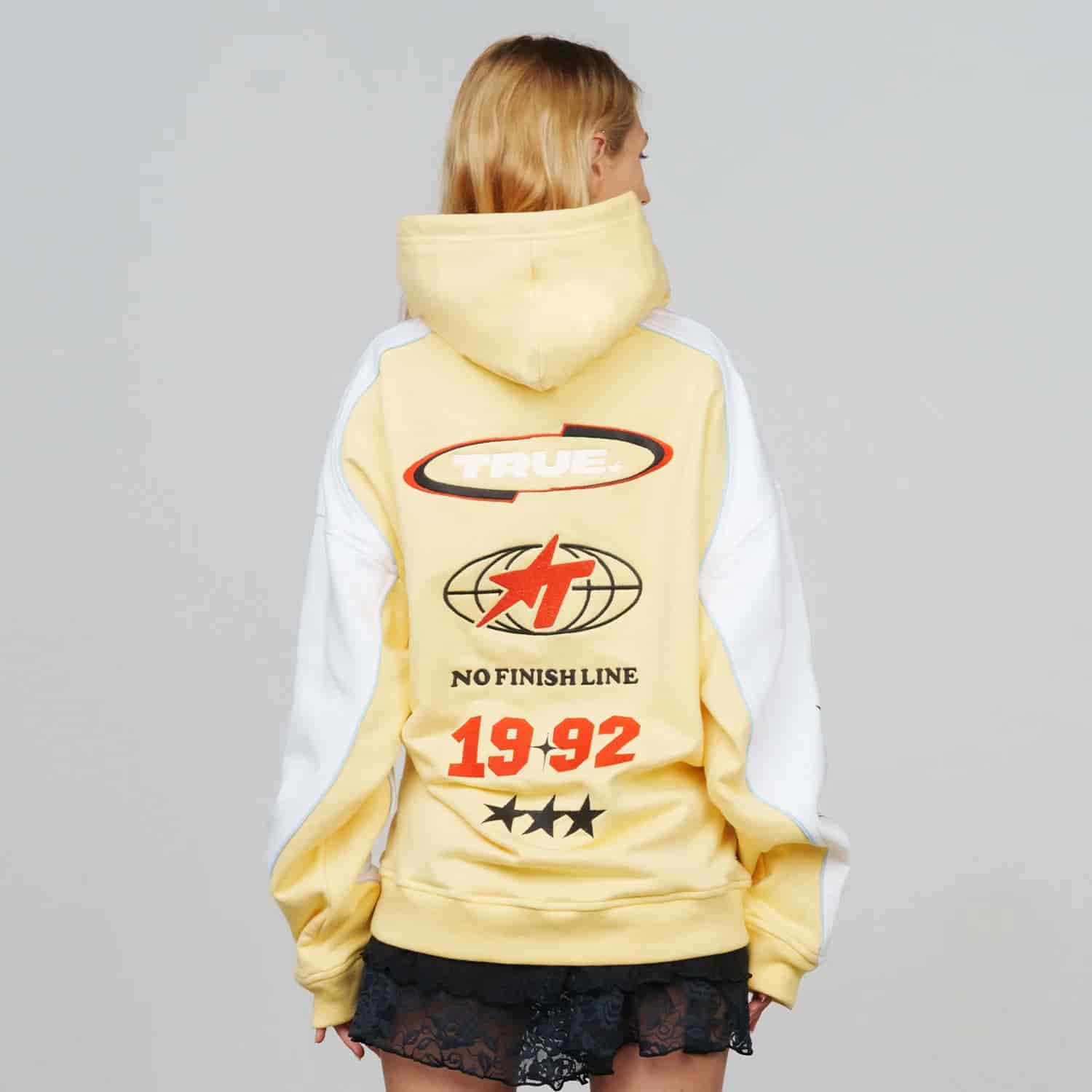 Fast Track Hoodie - Butter Yellow - miniatura 3