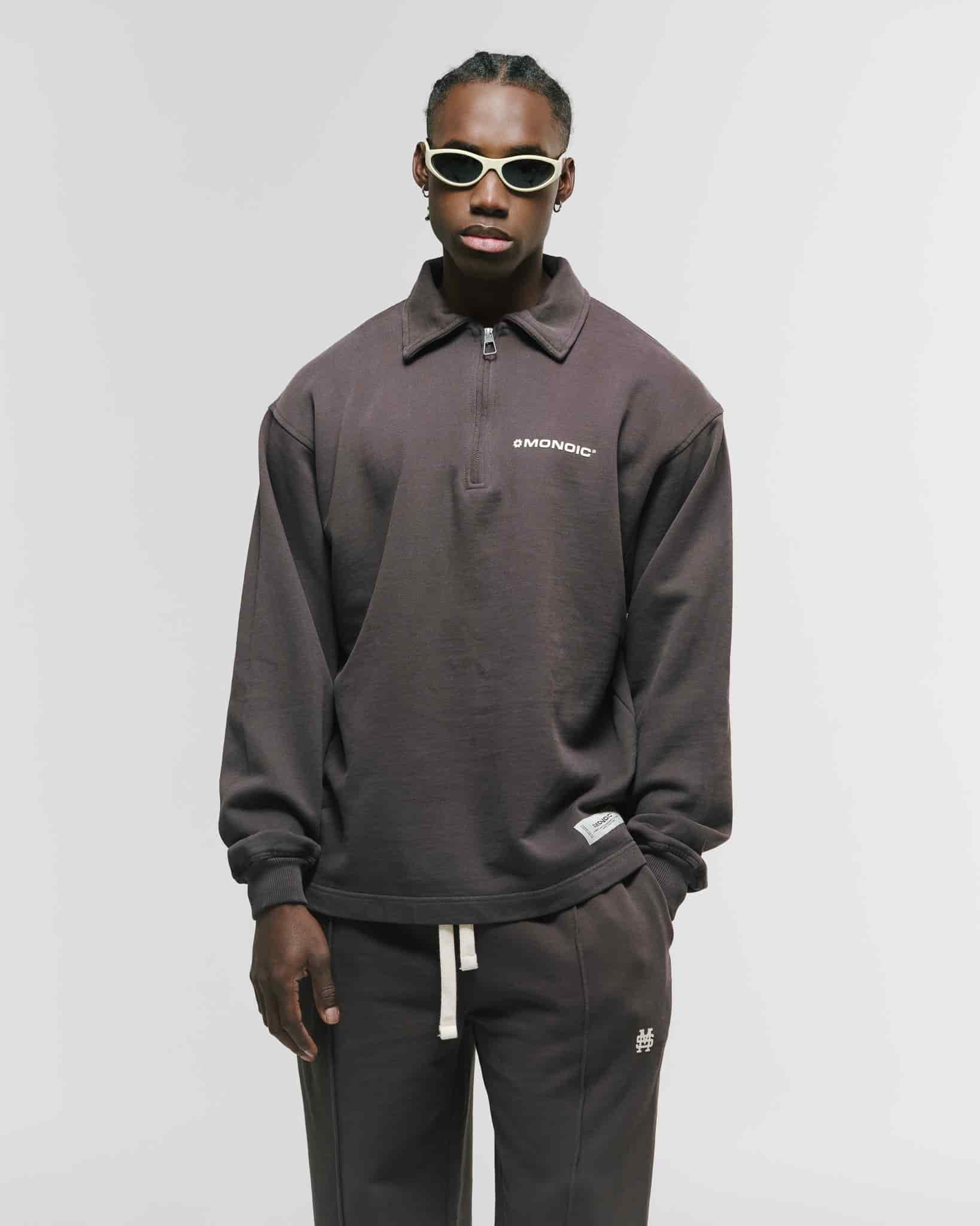 Quarter Zip V4 - Café Chocolate - miniatura 3