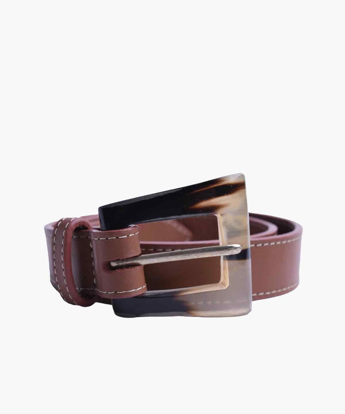 Azza Trapeze Belt in Leather - miniatura 2