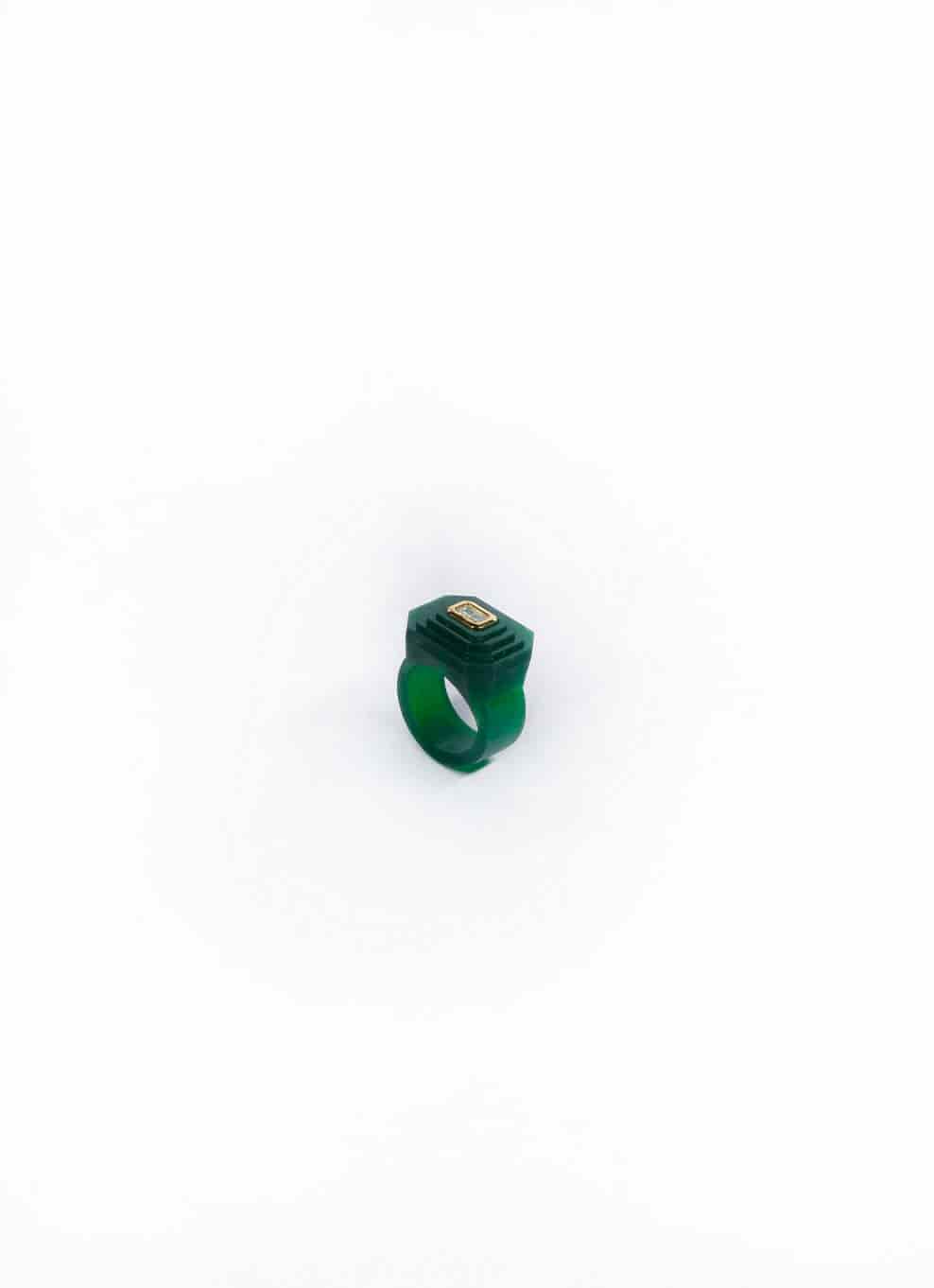 OTTAGONO - GREEN RING - miniatura 4