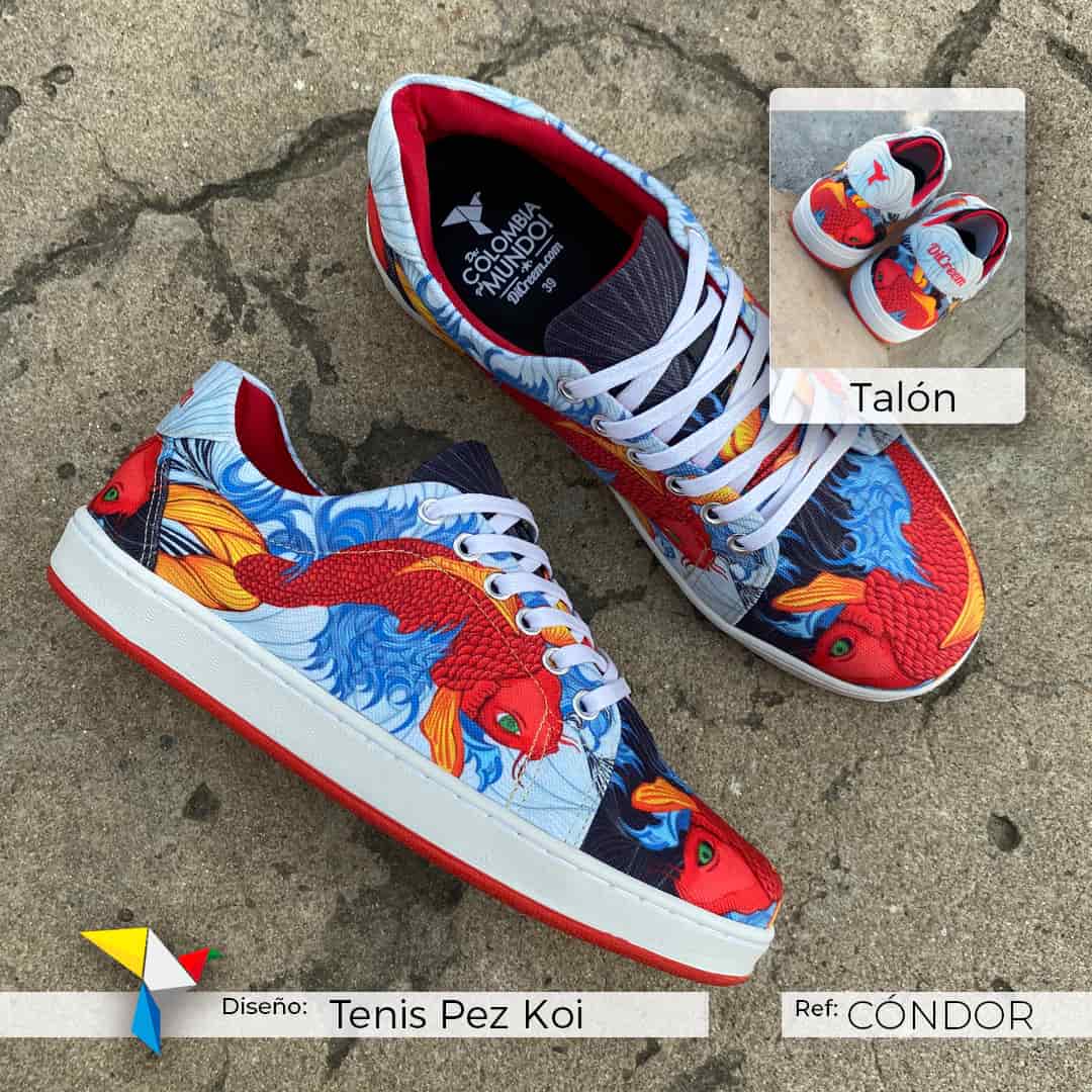 Pez Koi – Tenis CÓNDOR - miniatura 2