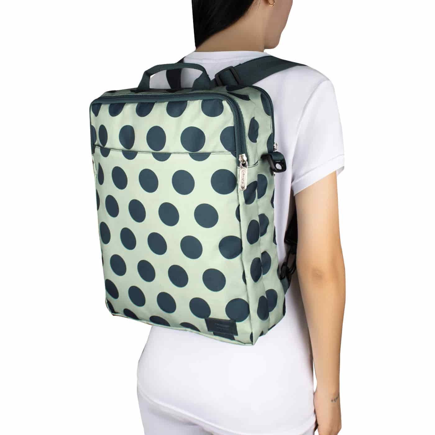Bolso Manos Libres Convertible a Morral Citybags ULTRA Dots - miniatura 4