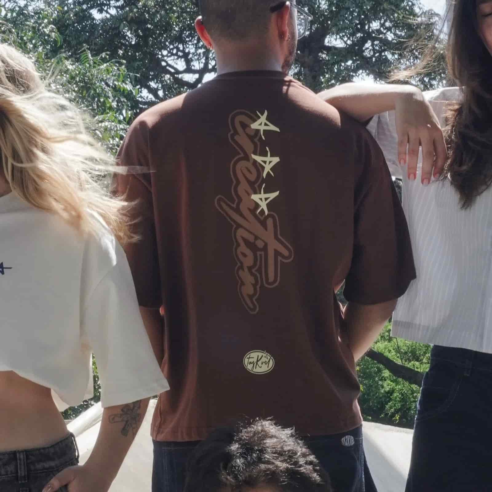 T-Shirt Boxy Brown Creation - miniatura 8