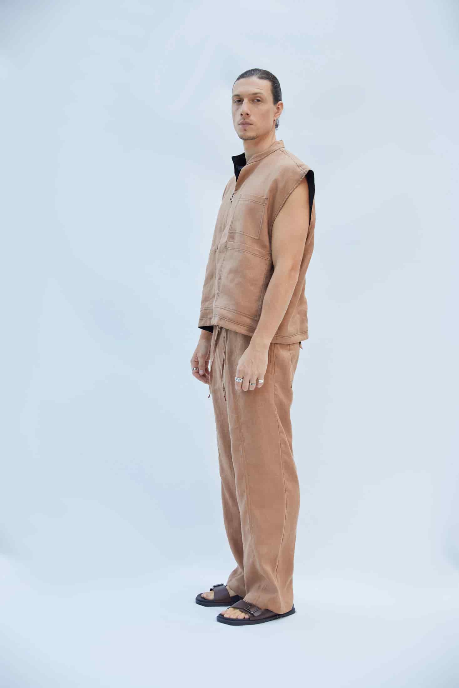 GEORGE PANTS MOCCA - miniatura 1
