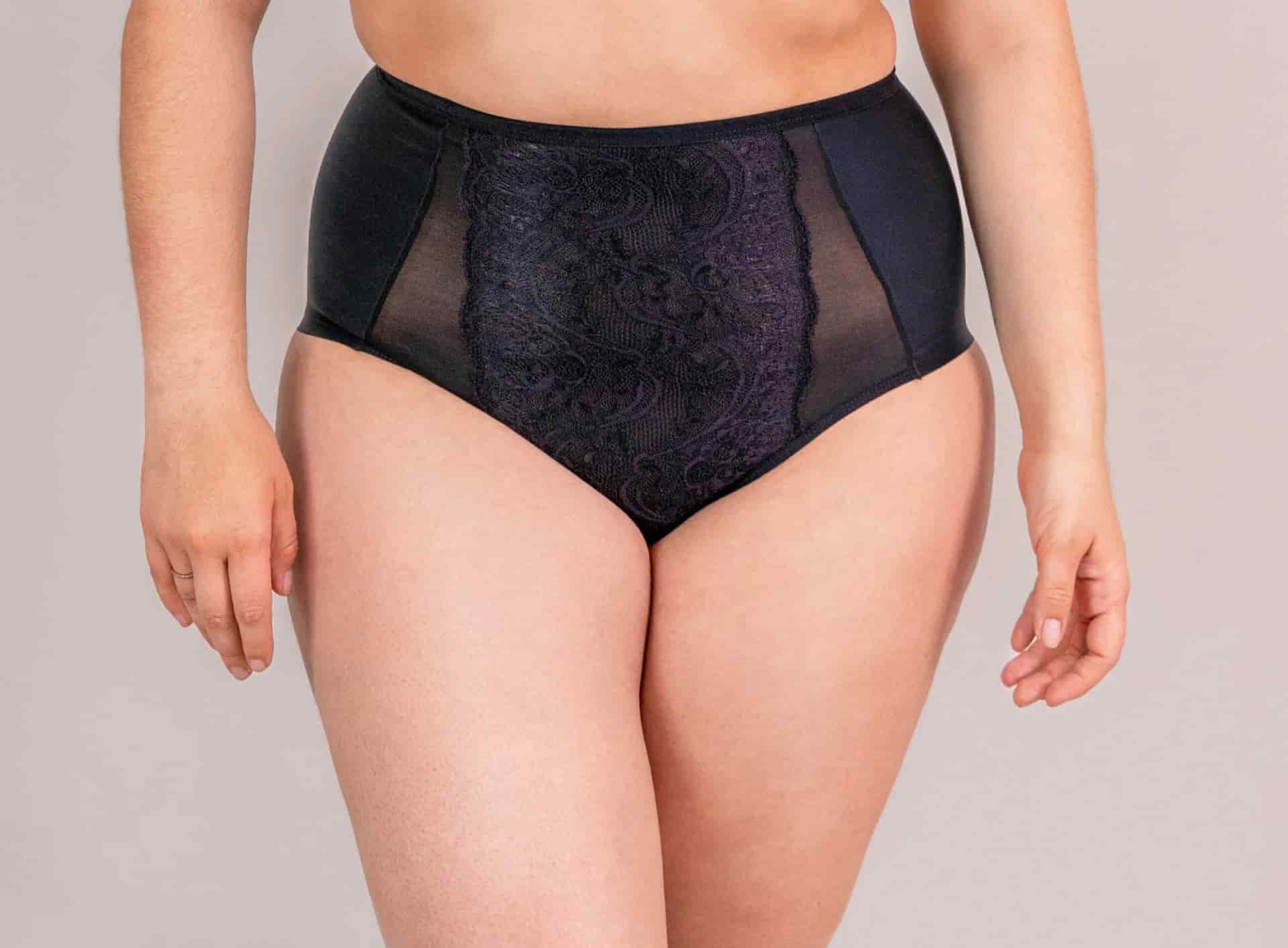 Panty Clásico de Control Medio en Abdomen con Encaje - miniatura 6