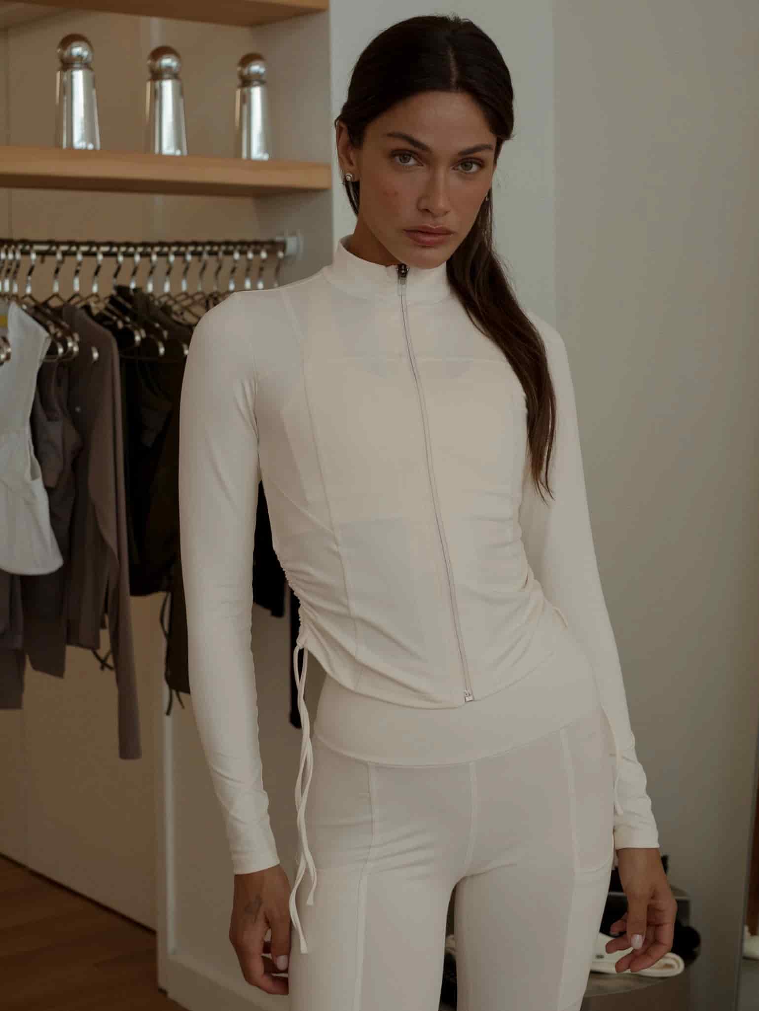 BBL SCULPT JACKET - IVORY - miniatura 9