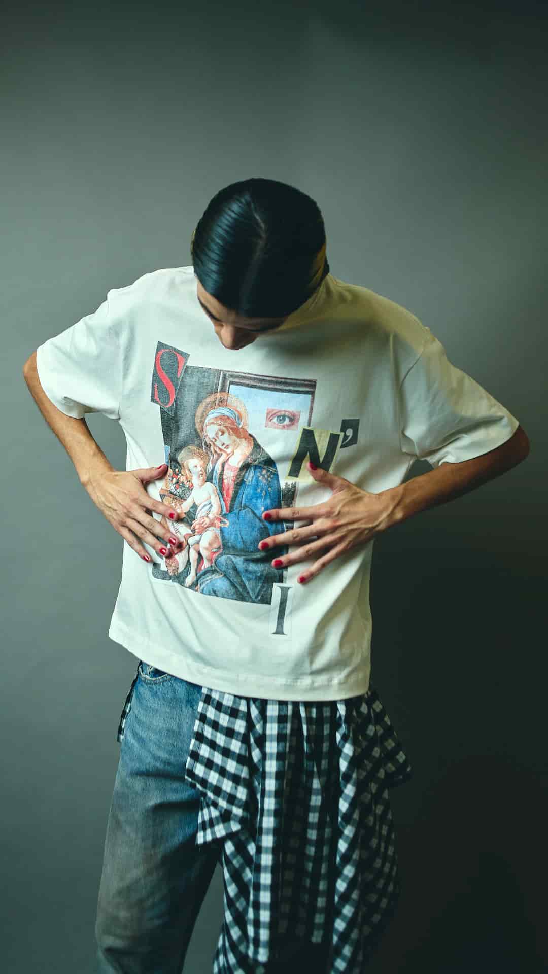 SURREALISM CREME T-SHIRT - miniatura 5