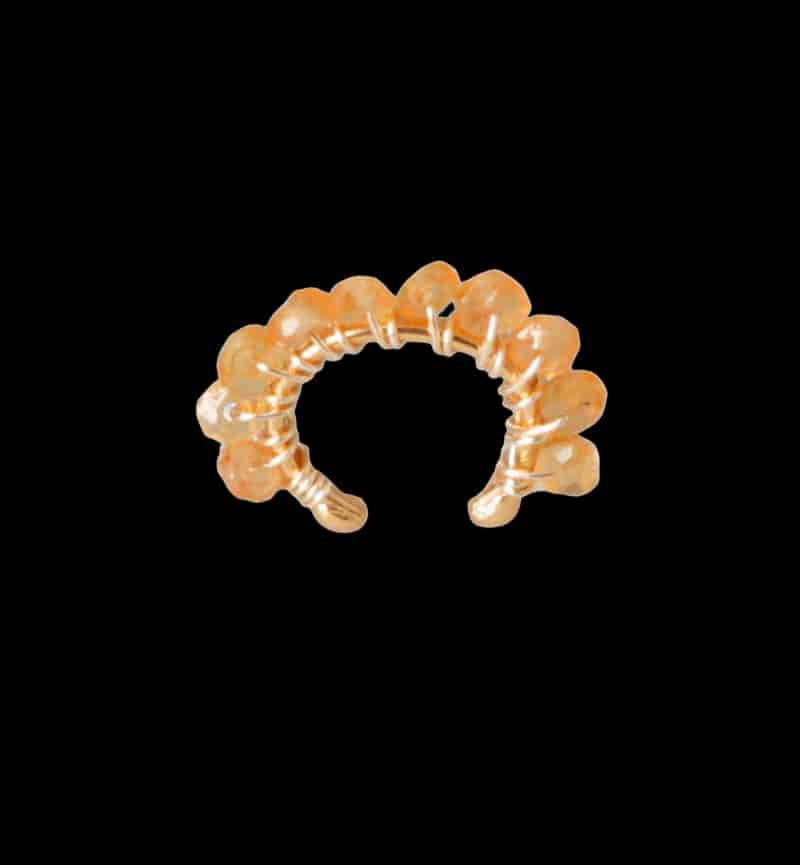 Ear Cuff Citrino Mini - miniatura 1