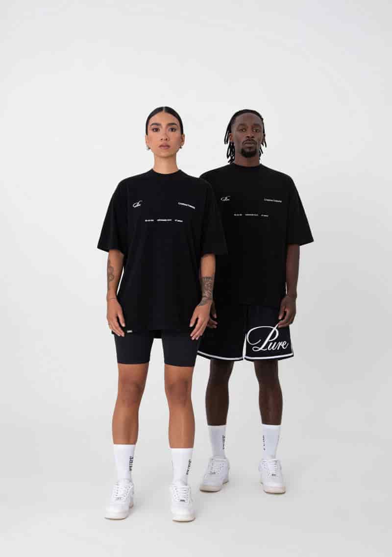 Uncontrolled black t-shirt - miniatura 6