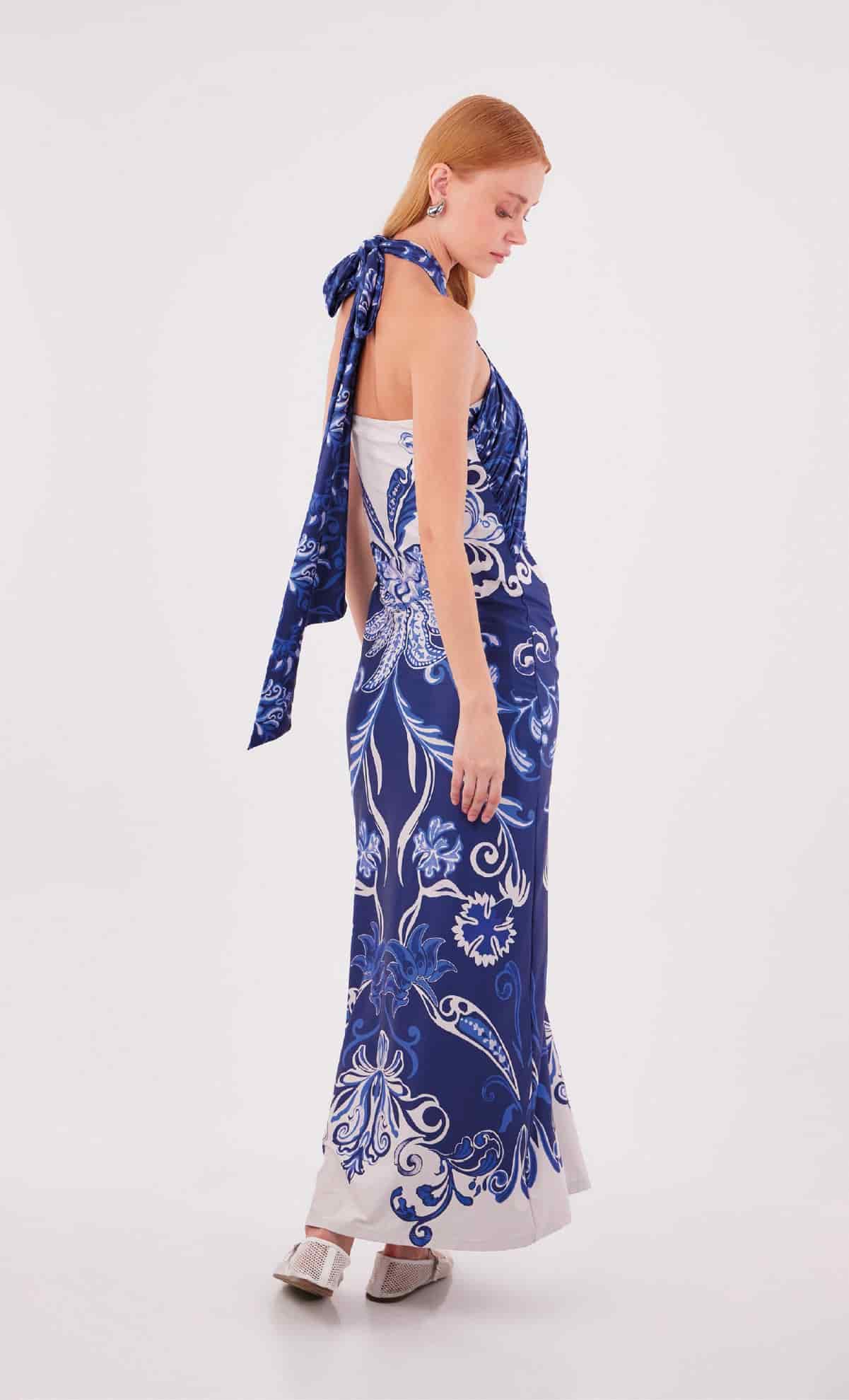 Vestido largo Ramtin Tiles - miniatura 5