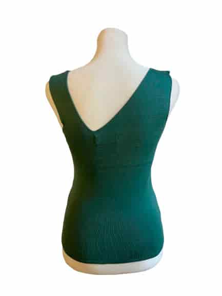Iraza Blouse Verde Polvo - miniatura 2