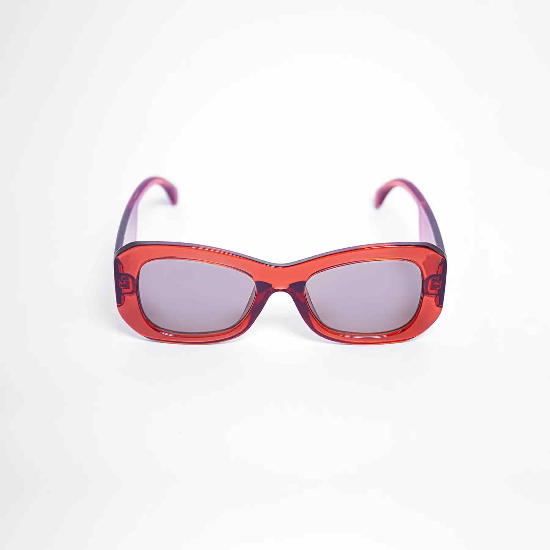Gafas Traslucidas Rojas - miniatura 1