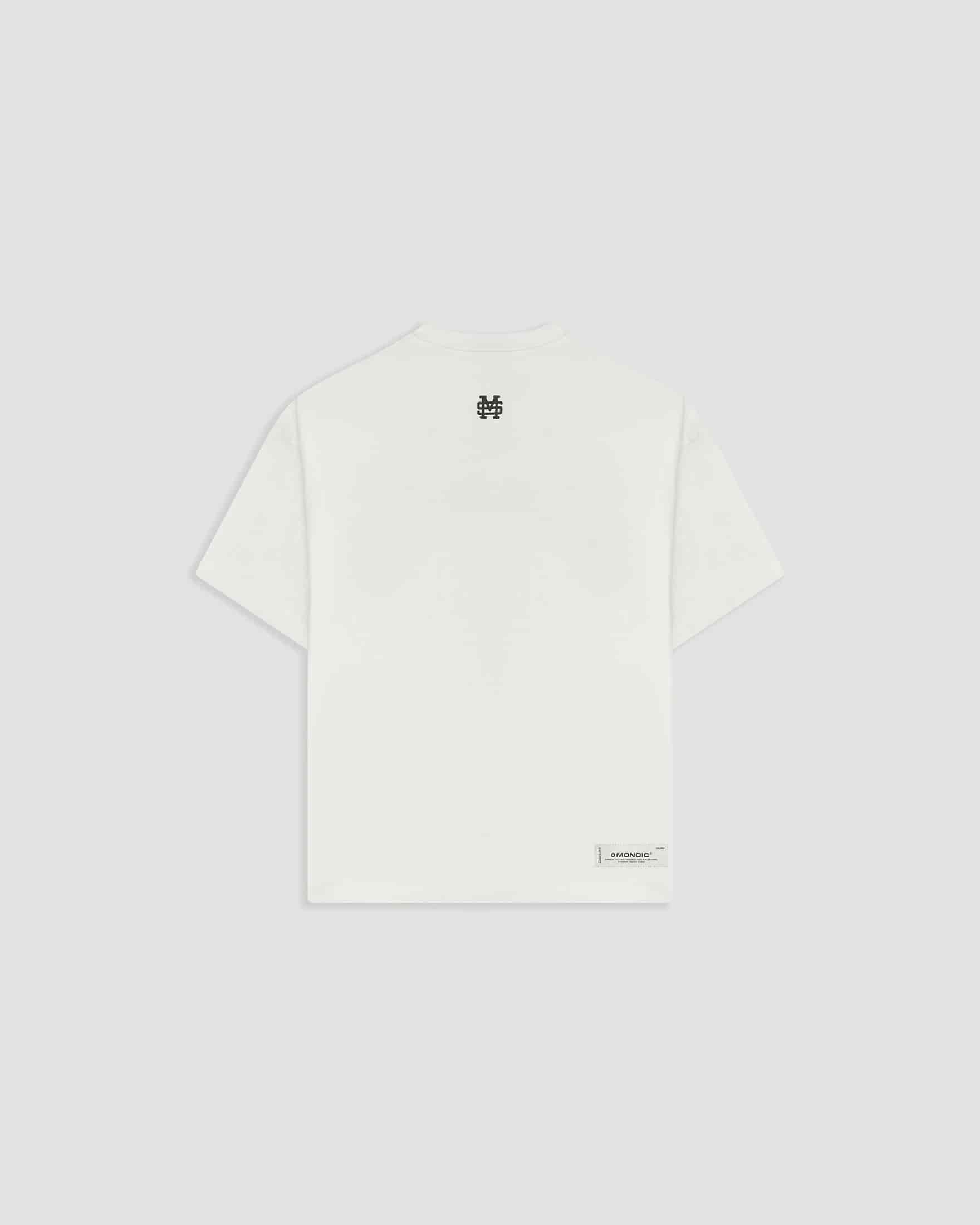 Camiseta Boxy Fit Básica V2 - Off White - miniatura 6