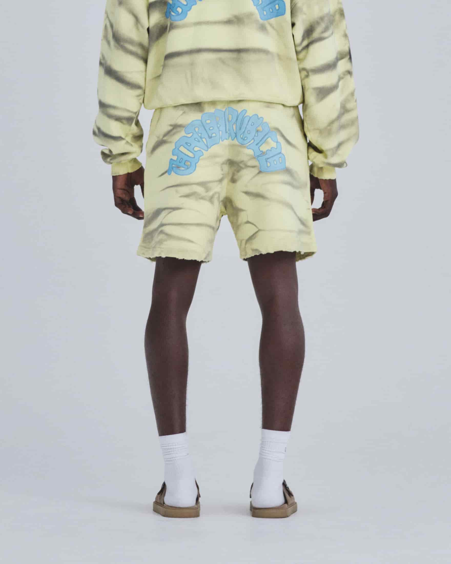 Holy State UNDRGLD Destroyed Short Aged Yellow - miniatura 7