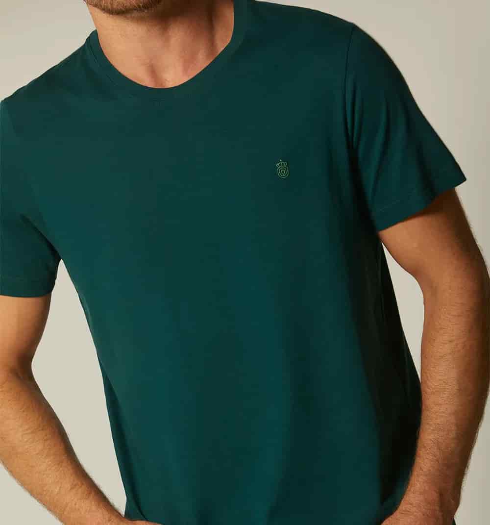 Camiseta básica para hombre - miniatura 4
