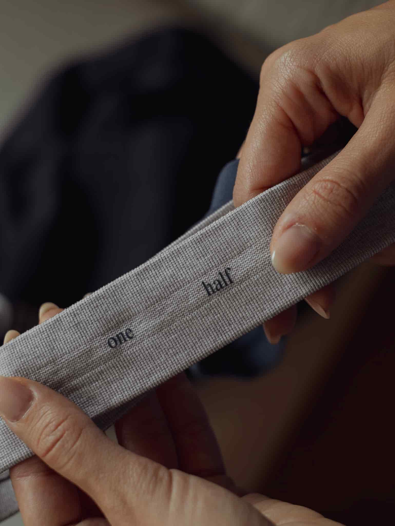 SEAMLESS HEADBAND - GRAY JASPE - miniatura 1