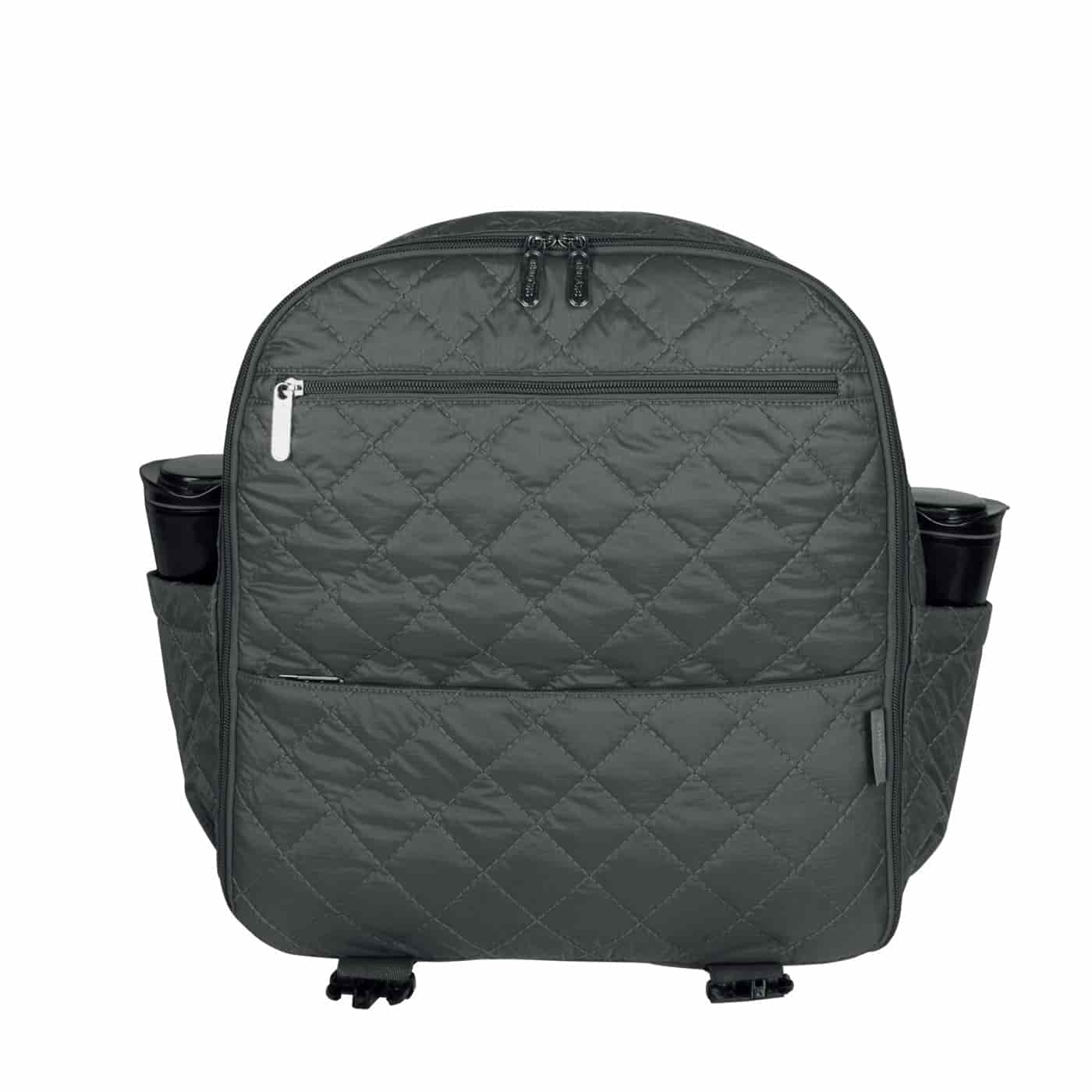 Morral Cabina Tapa Puffer Gris - miniatura 3
