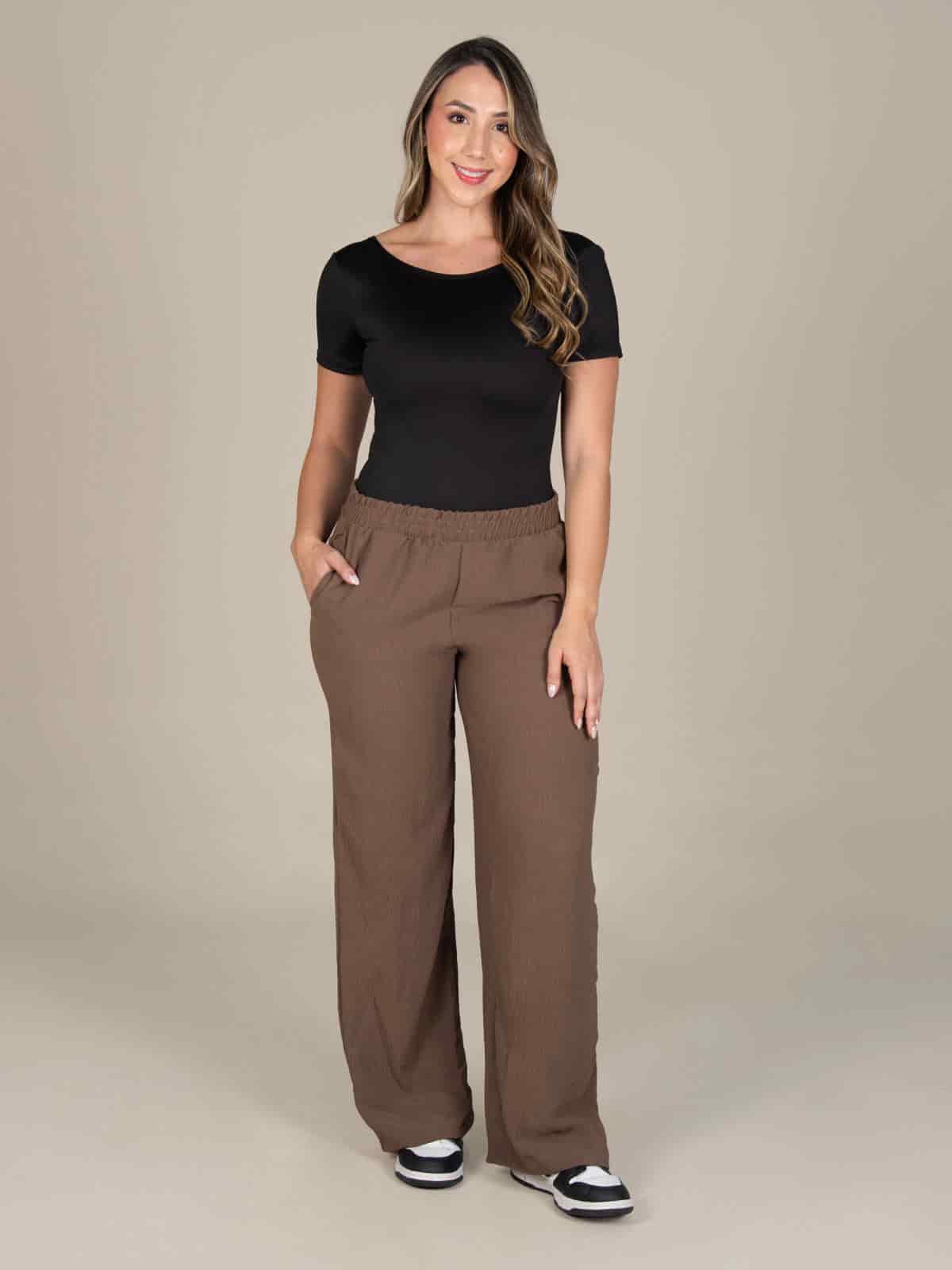 pantalon siriu cafe - miniatura 2