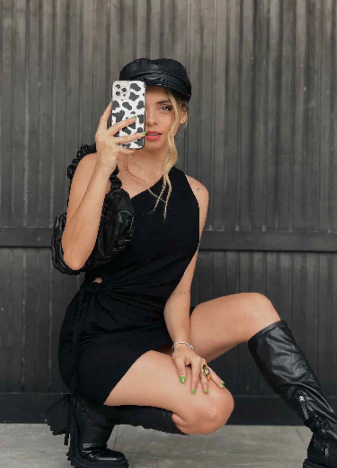 Vestido Mini Centauro Negro - miniatura 1