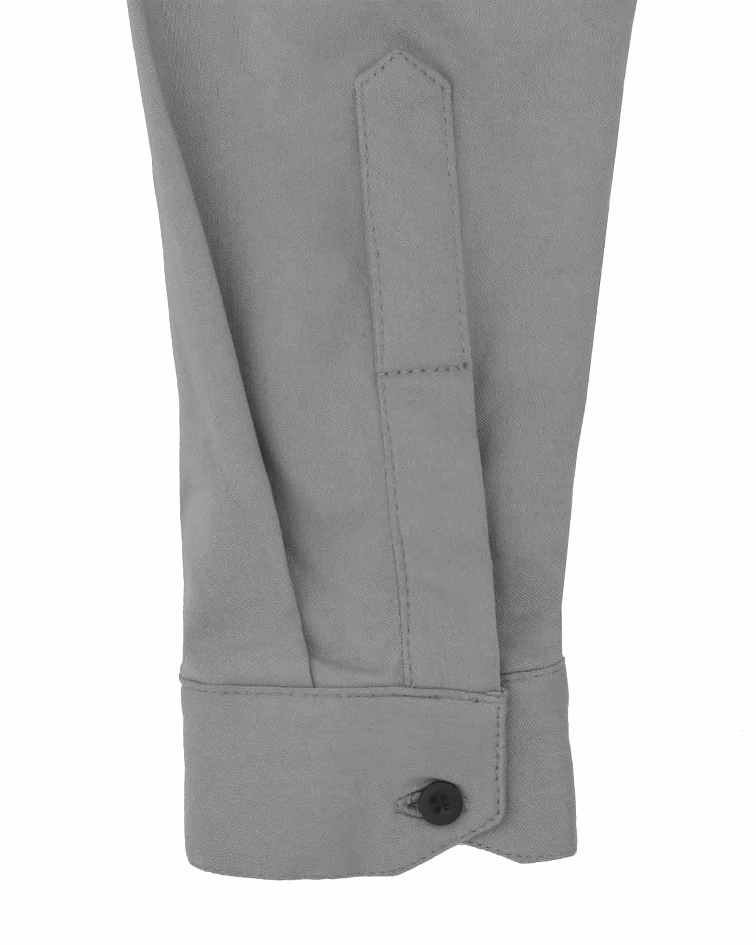 Camisa Oxford Gris - miniatura 5