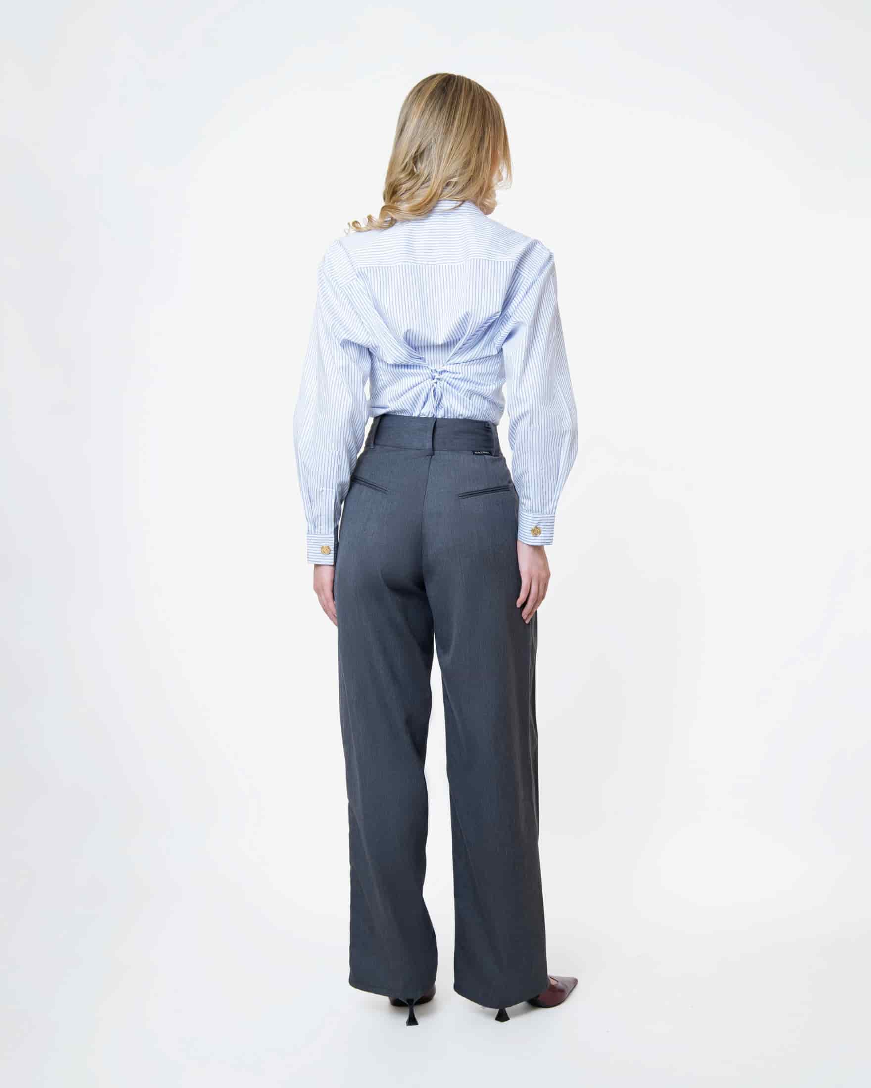 Gray Office Pants - miniatura 4