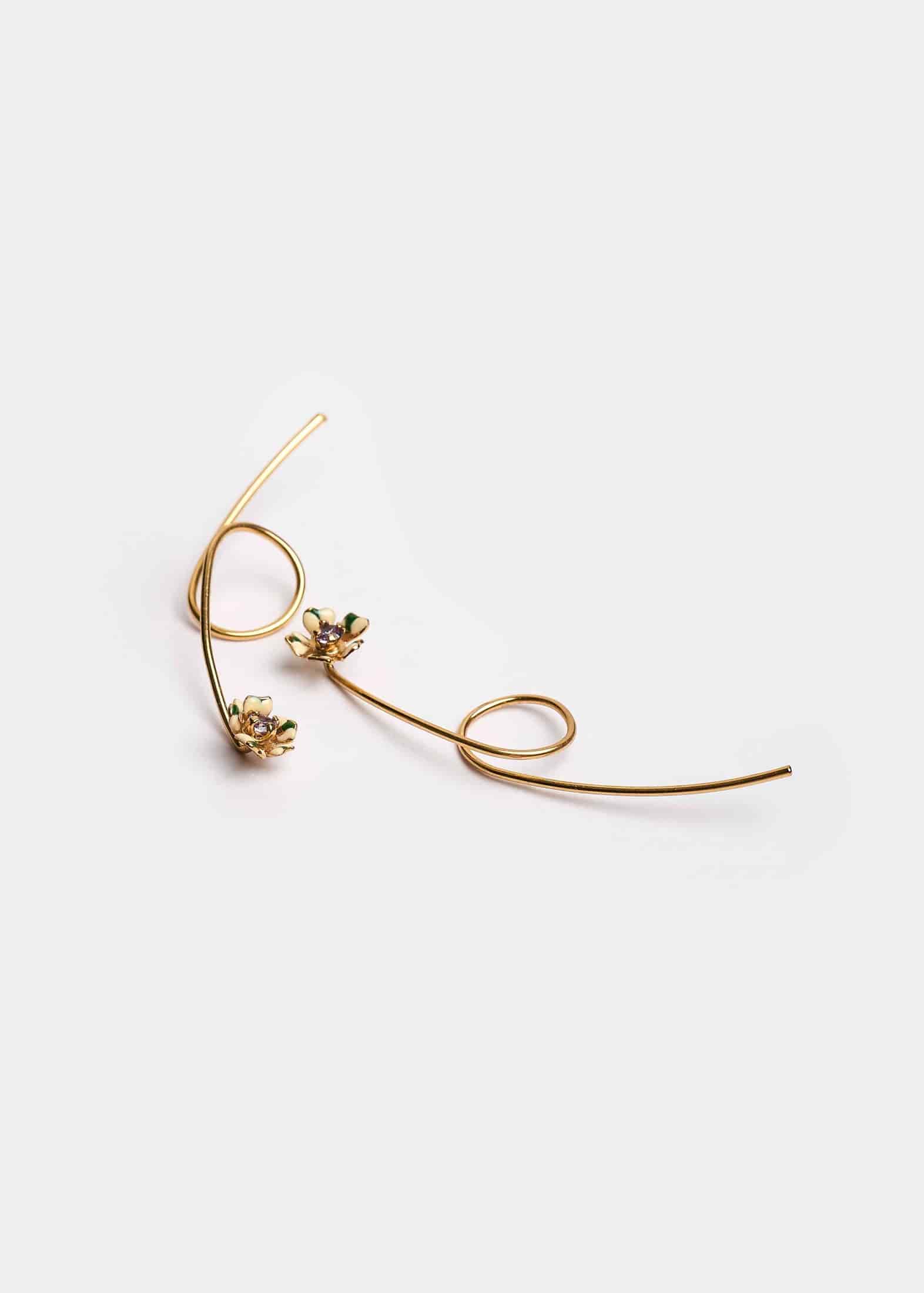 Aretes Bromelia Micro Butter - miniatura 2
