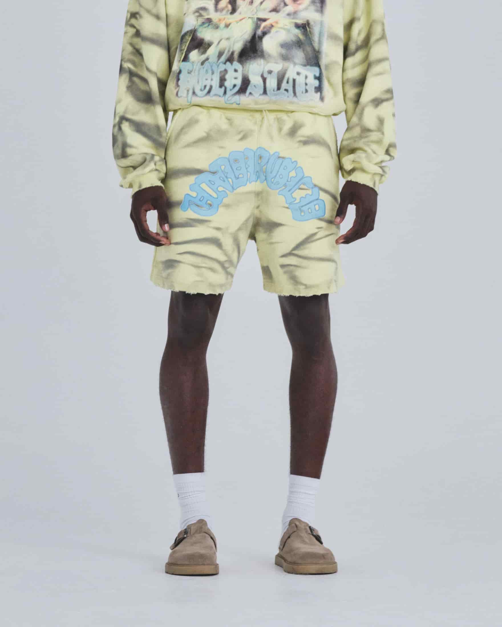 Holy State UNDRGLD Destroyed Short Aged Yellow - miniatura 2