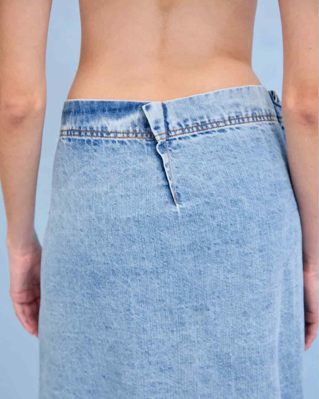 Falda CANELÓN AZUL FROSTED - miniatura 8