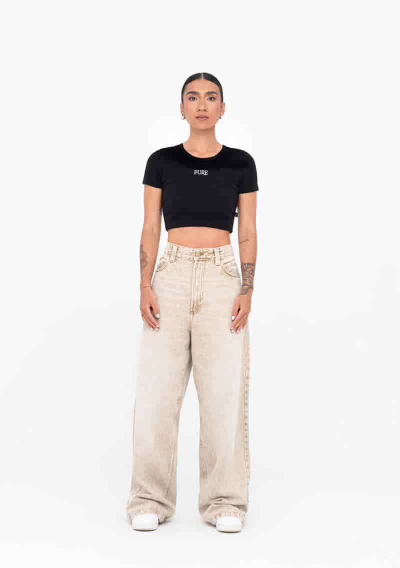 Áurea black crop top - miniatura 3