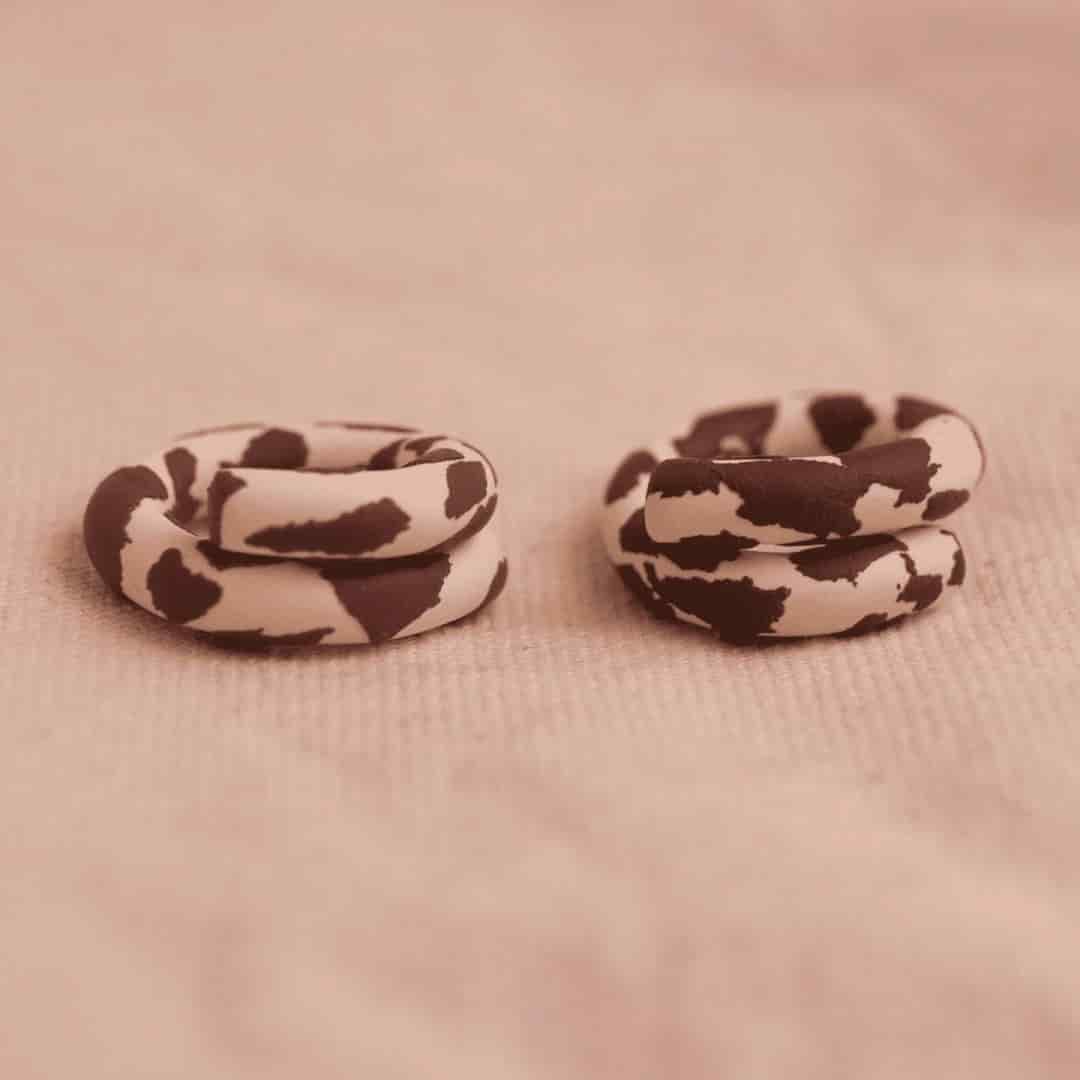 Anillo Isa Cow Print - miniatura 1
