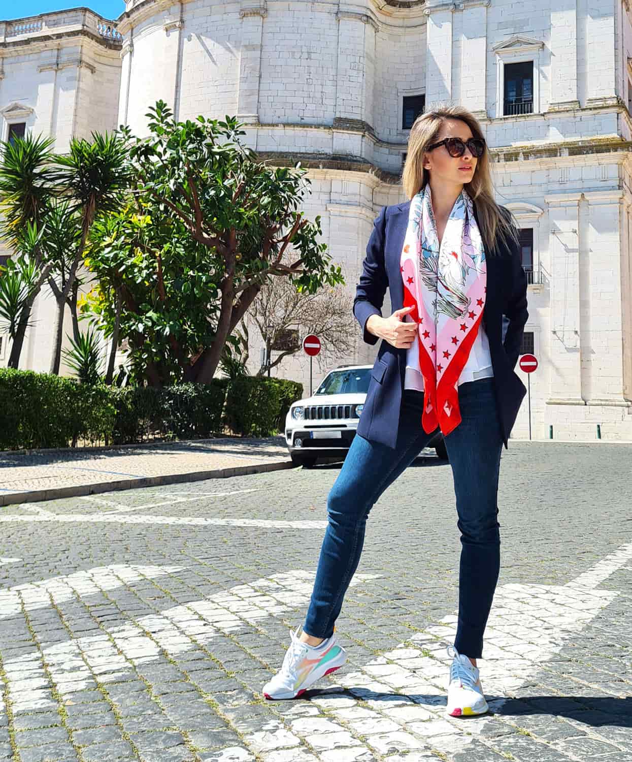 Blazer Azul Boston - miniatura 1