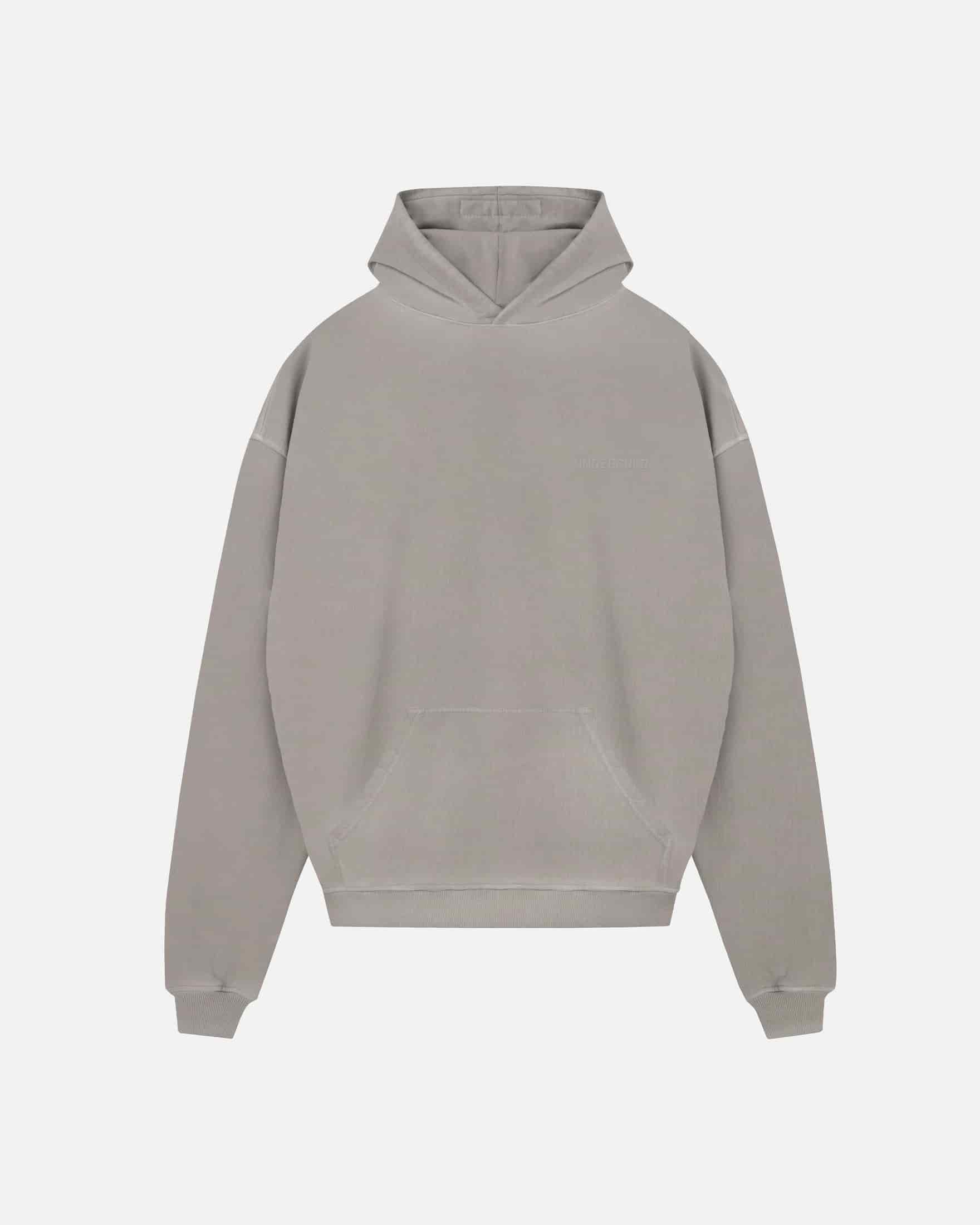 Line Logo Hoodie Washed Gray - miniatura 3