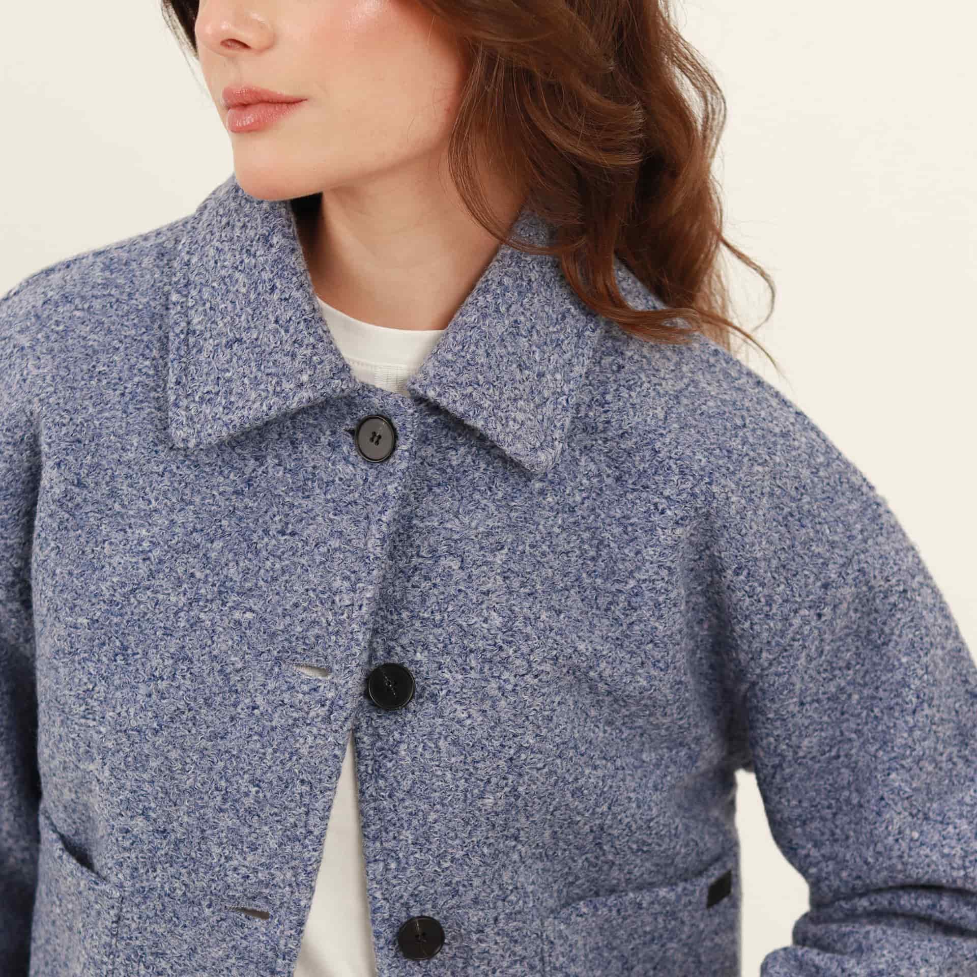 Chaqueta Cuello Solapa Manga Larga - miniatura 5