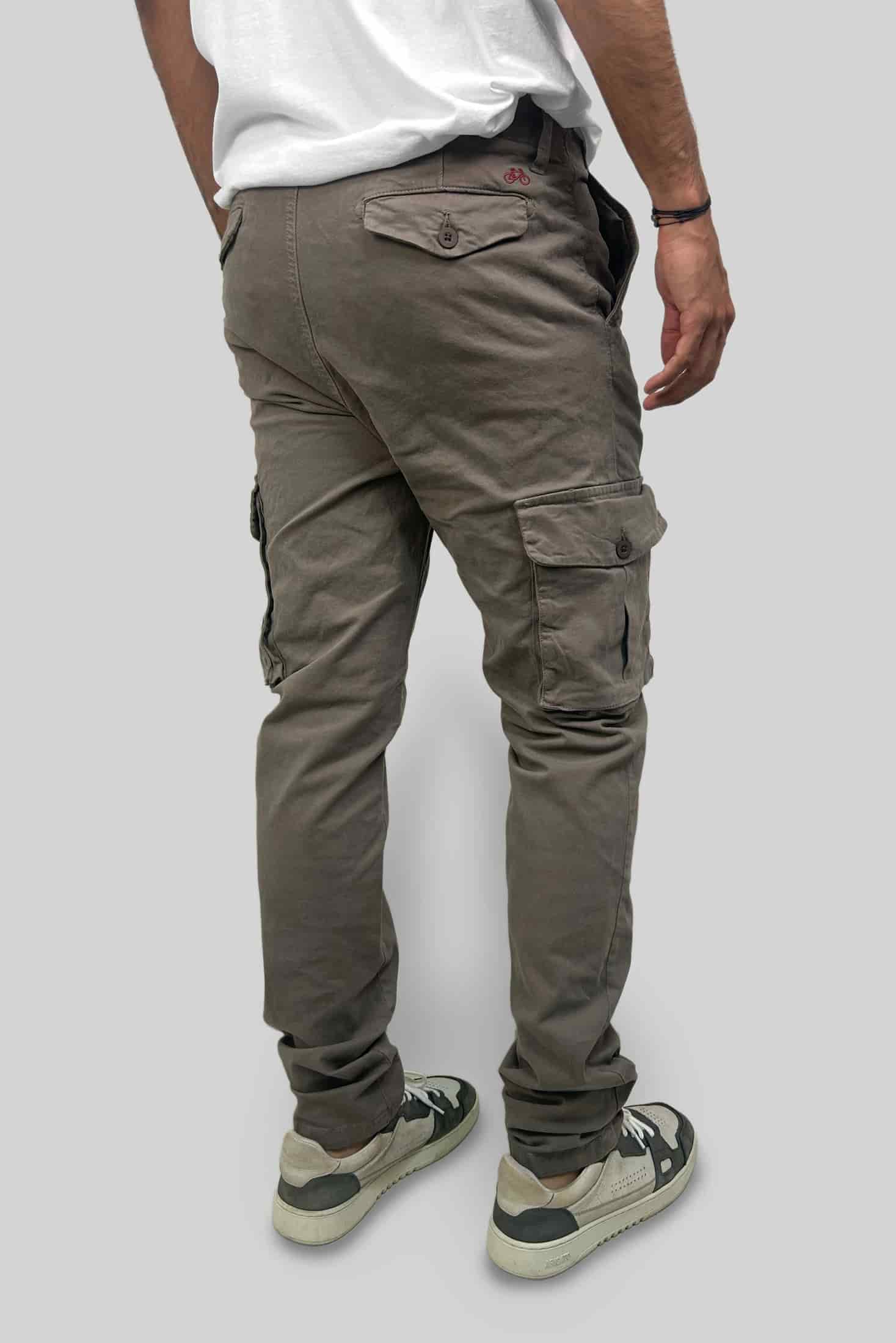 PANTALON CARGO OLIVA - miniatura 2