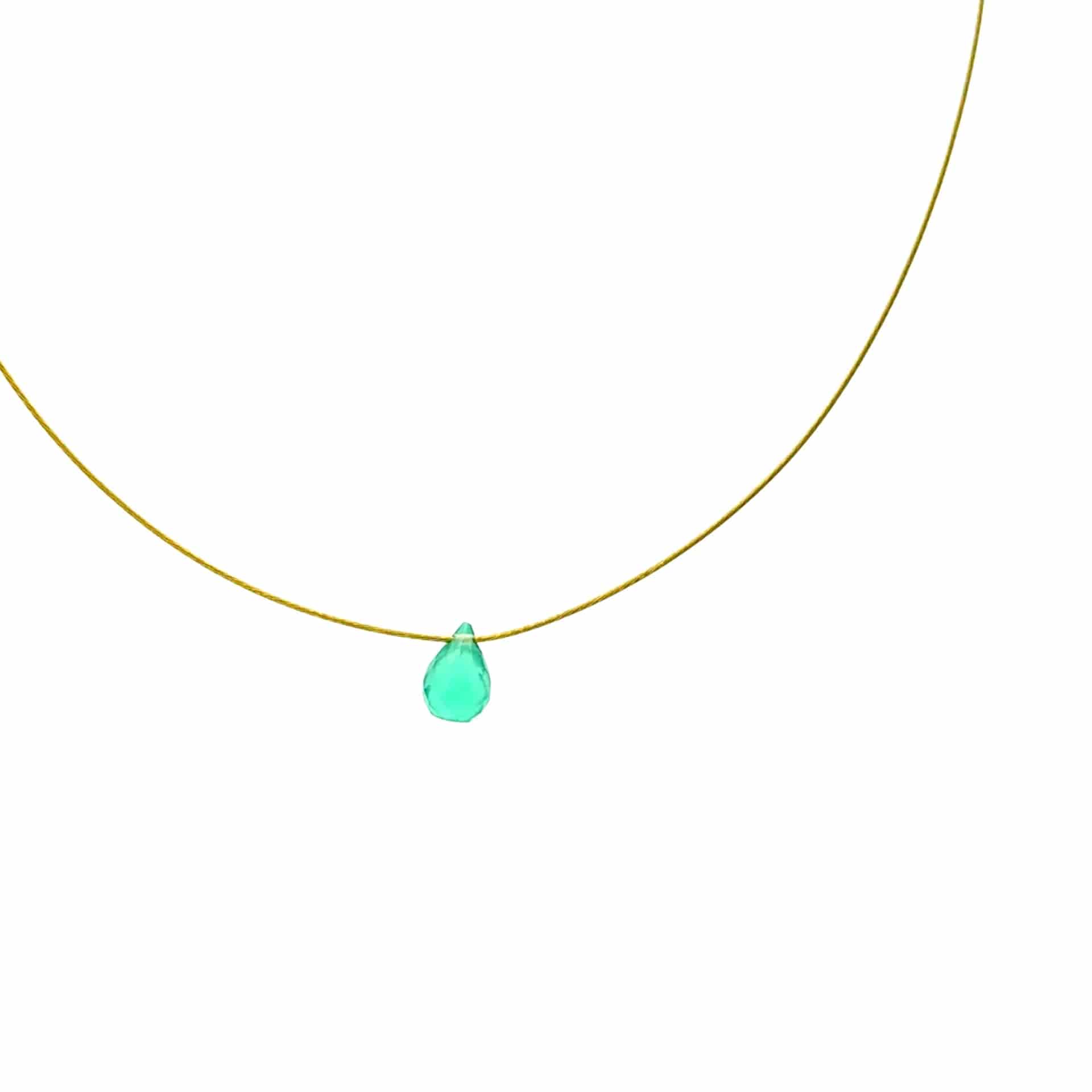 Stone Drop Necklace - miniatura 9